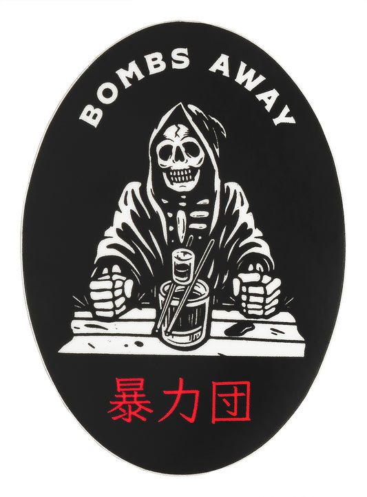Bombs Away Sticker
